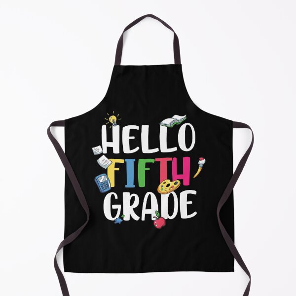 Item preview, Hello Fifth Grade - Trendy Back To School Design For Students and Teachers designed and sold by Prince - Bestseller ★★★★★.