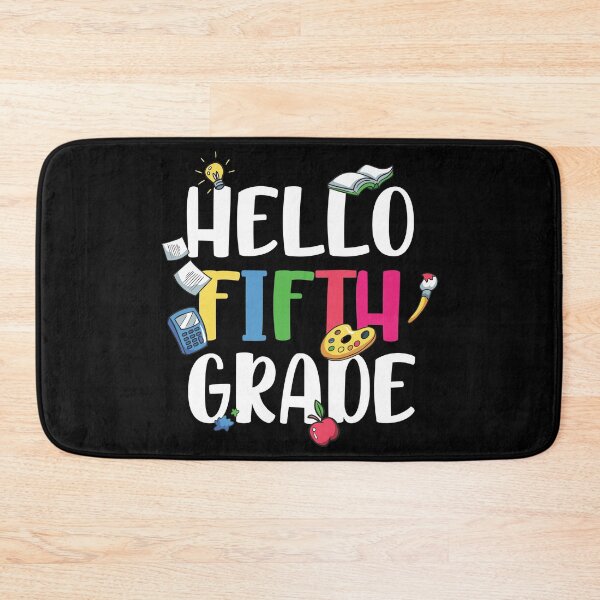 Item preview, Hello Fifth Grade - Trendy Back To School Design For Students and Teachers designed and sold by Prince - Bestseller ★★★★★.