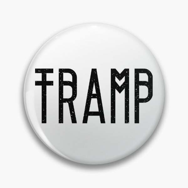 Artikelvorschau, Tramp längliche Typografie entworfen und verkauft von Parag's Travel Shop.