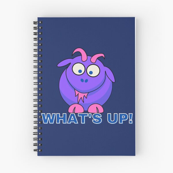 Item preview, cute and funny ram with the word what's up. designed and sold by Trianglegreen.