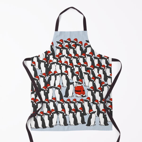 Item preview, Awkward Christmas Party for Santa Penguins designed and sold by ellenhenry.