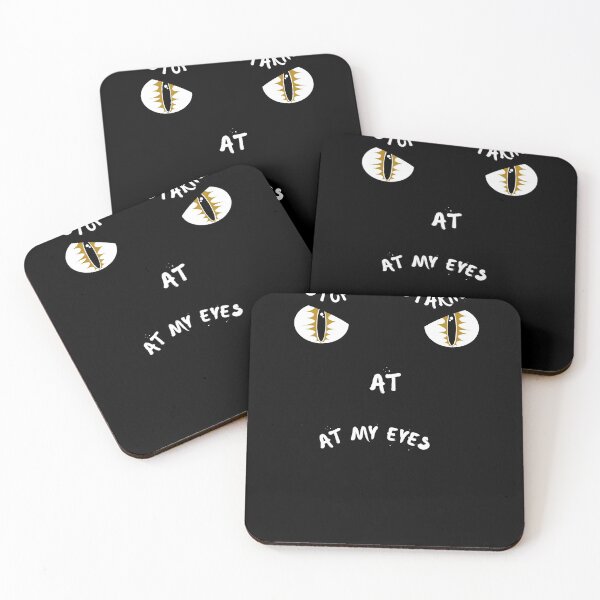 Item preview, Stop Staring At My Eyes, Creepy White Eyes designed and sold by Naked-Alien.