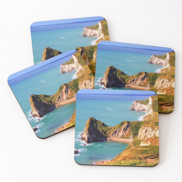 Item preview, View to Durdle Door Dorset Coast UK designed and sold by acceleratorhams.