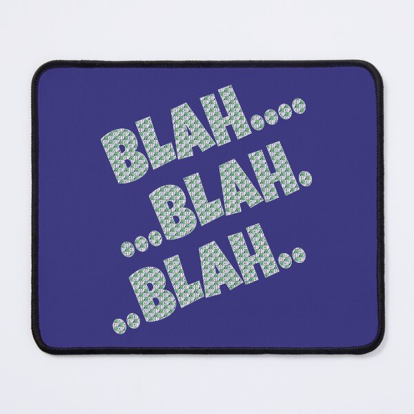 Item preview, No More Blah Blah Blah. Greta Thunberg COP26 designed and sold by MultistorieDog.
