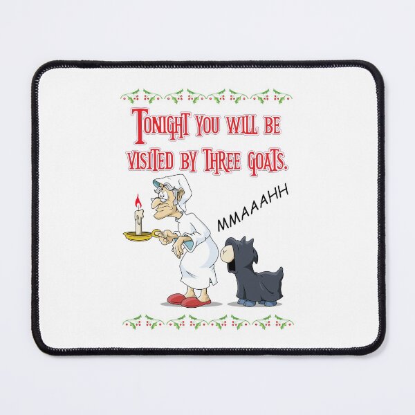 Item preview, Visited by Three Goats designed and sold by ToonTrove.