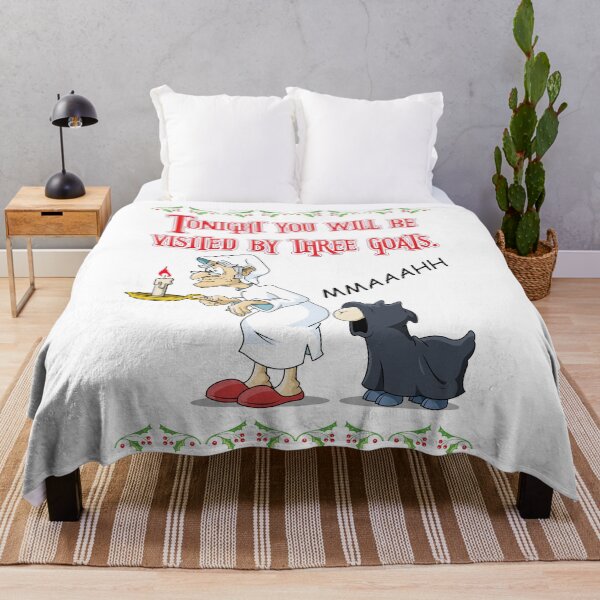 Item preview, Visited by Three Goats designed and sold by ToonTrove.