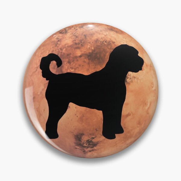 Item preview, labradoodle Dog Silhouette in Mars labradoodle lover gift designed and sold by alaechamlal.