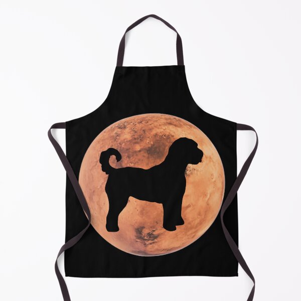 Item preview, labradoodle Dog Silhouette in Mars labradoodle lover gift designed and sold by alaechamlal.