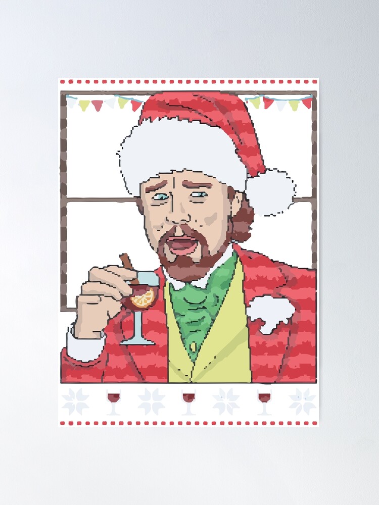 Leonardo DiCaprio Meme Christmas Jumper Sweater
