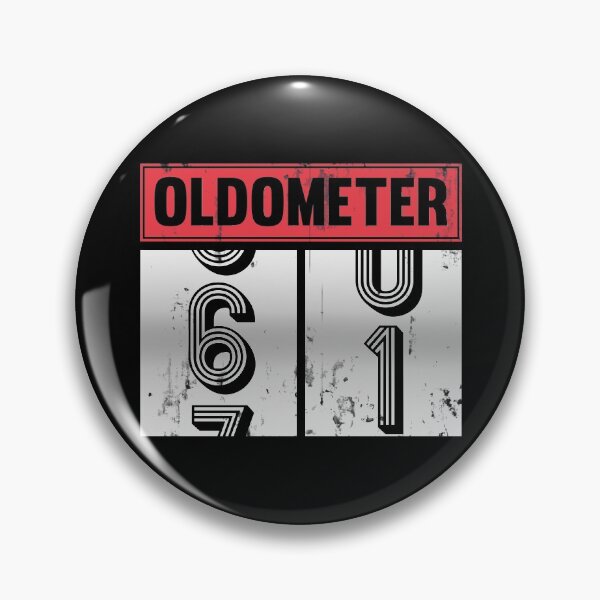 Item preview, Funny Oldometer For 61st Bday counting Years Old Birthday Gift  designed and sold by kindxinn.