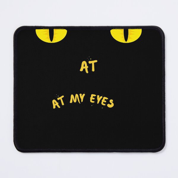 Item preview, Stop Staring At My Eyes, Yellow Red Eyes designed and sold by Naked-Alien.