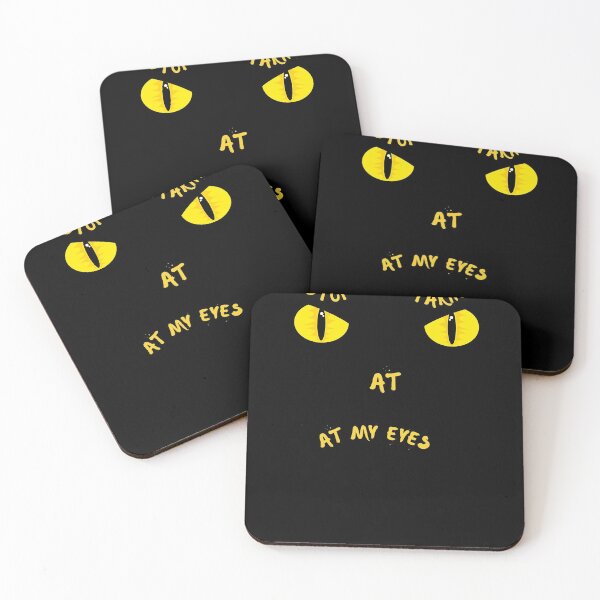 Item preview, Stop Staring At My Eyes, Yellow Red Eyes designed and sold by Naked-Alien.