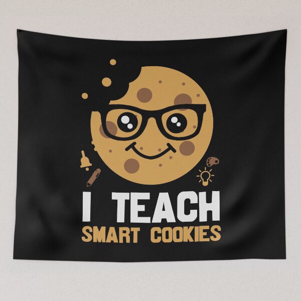 Item preview, I Teach Smart Cookies - Trendy Back To School Design For Students and Teachers designed and sold by Prince - Bestseller ★★★★★.