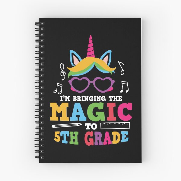 Item preview, I'm Bringing the Magic to Fifth Grade - Trendy Back To School Unicorn Design For Students and Teachers designed and sold by Prince - Bestseller ★★★★★.
