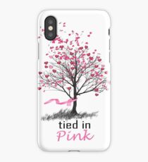 Tied in Pink: A Romance Anthology supporting Breast Cancer Research iPhone Case/Skin