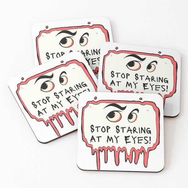 Item preview, Stop Staring At My Eyes designed and sold by Naked-Alien.