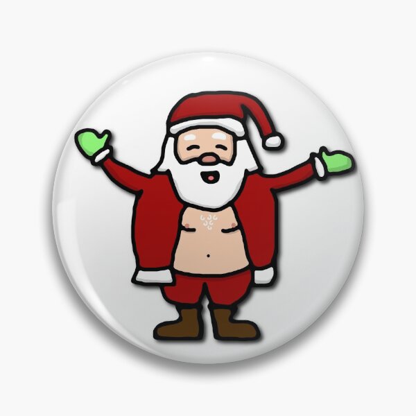 Item preview, Shirtless Santa designed and sold by PansWorld.