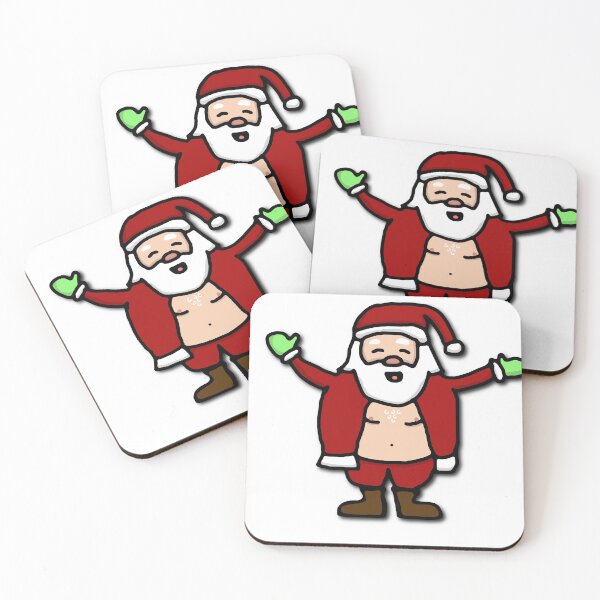Item preview, Shirtless Santa designed and sold by PansWorld.