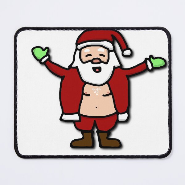 Item preview, Shirtless Santa designed and sold by PansWorld.