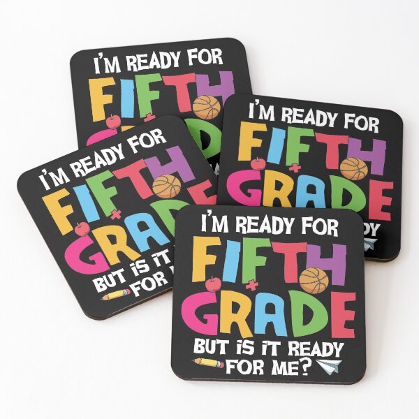 Item preview, I'm Ready for Fifth Grade But Is It Ready For Me - Trendy Back To School Design For Students and Teachers designed and sold by Prince - Bestseller ★★★★★.