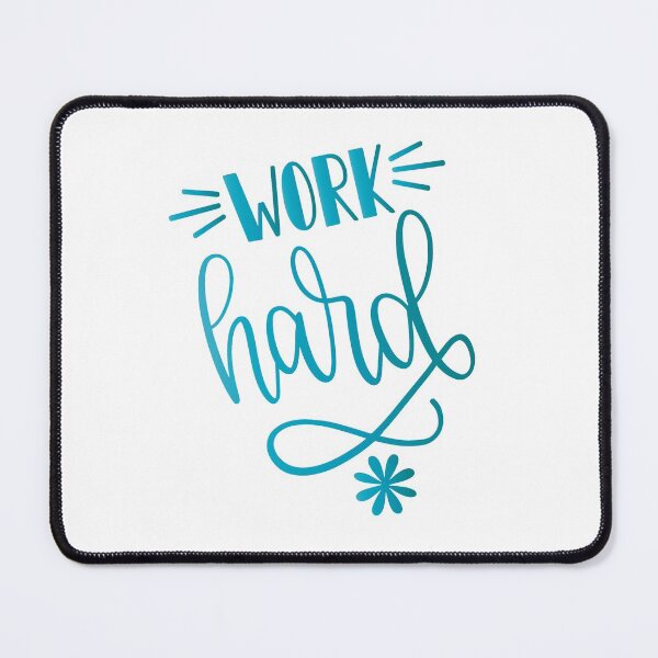 Item preview, Work hard inspirational sayings designed and sold by Countryside63.