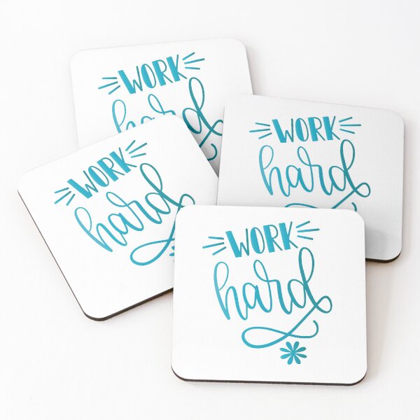 Item preview, Work hard inspirational sayings designed and sold by Countryside63.