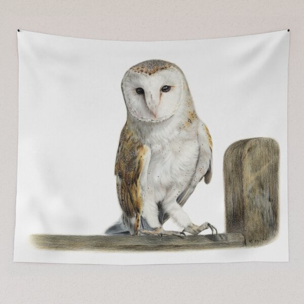 Item preview, Barn Owl Wildlife Animal Art designed and sold by Artz-by-Karlene.