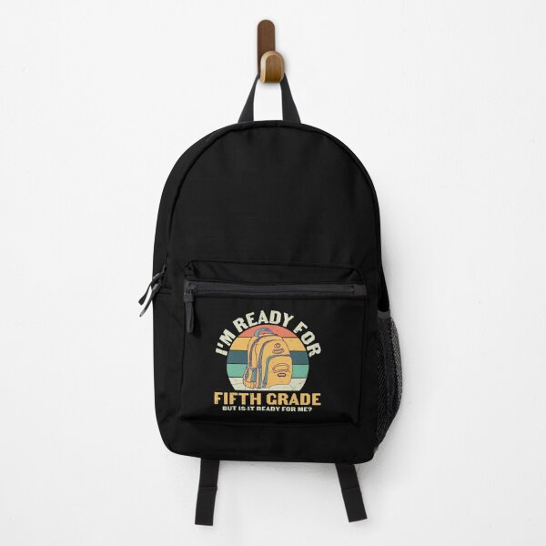Item preview, I'm Ready for Fifth Grade But is it ready for me - Trendy Retro Vintage Sunset Back To School Design For Students and Teachers designed and sold by Prince - Bestseller ★★★★★.