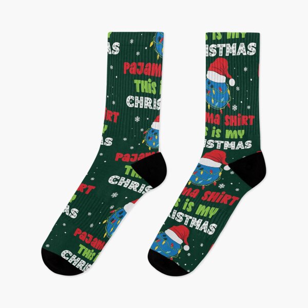 Item preview, This Is My Christmas Pajama Shirt Bowling Theme designed and sold by KrisSidDesigns.