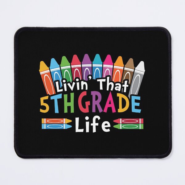 Item preview, Livin' that Fifth Grade Life - Trendy Back To School Design For Students and Teachers designed and sold by Prince - Bestseller ★★★★★.