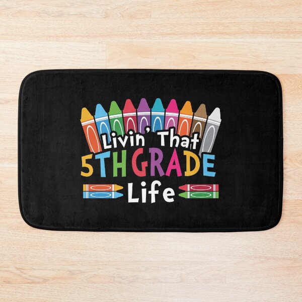 Item preview, Livin' that Fifth Grade Life - Trendy Back To School Design For Students and Teachers designed and sold by Prince - Bestseller ★★★★★.