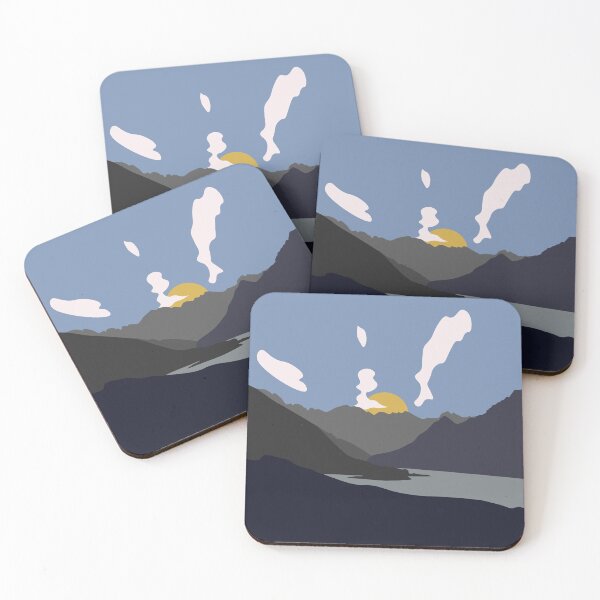 Artikelvorschau, Minimale Bergillustration Isle of Skye The Cuillin entworfen und verkauft von Cameron Porter.