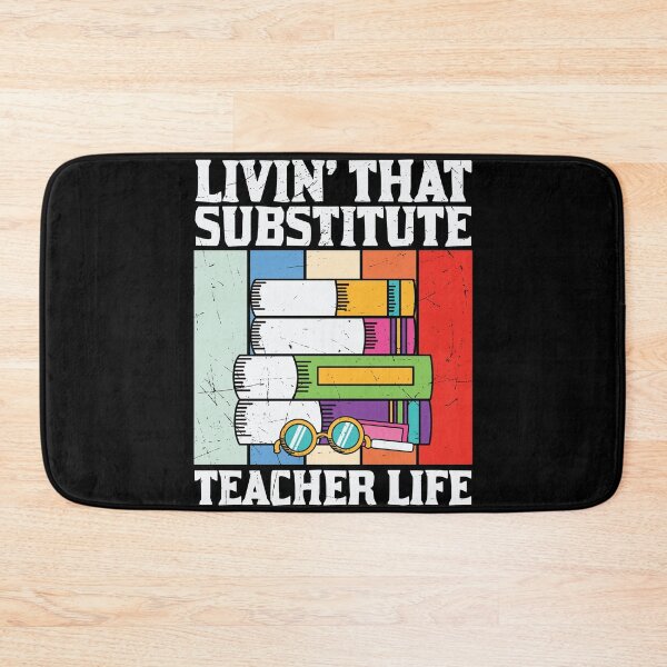 Item preview, Livin' That Substitute Teacher Life - Trendy Back To School Design For Students and Teachers designed and sold by Prince - Bestseller ★★★★★.