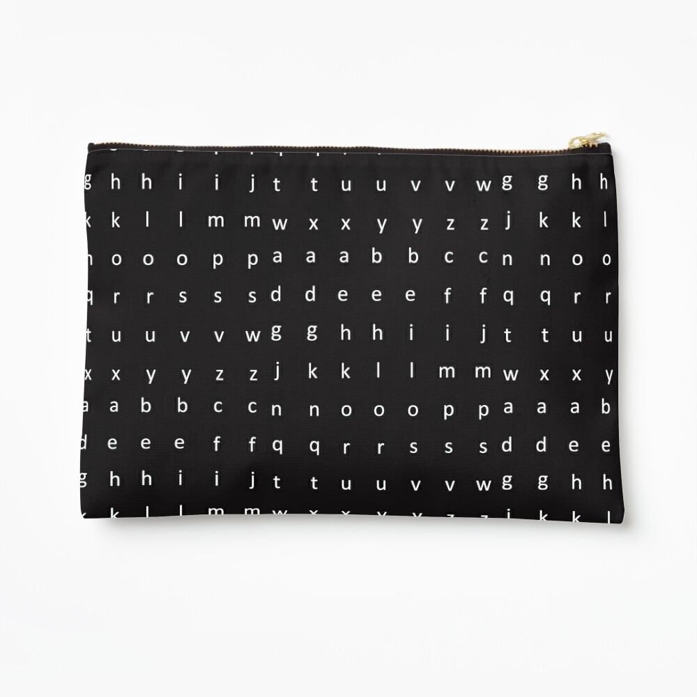 Little Letters Everything Pouch