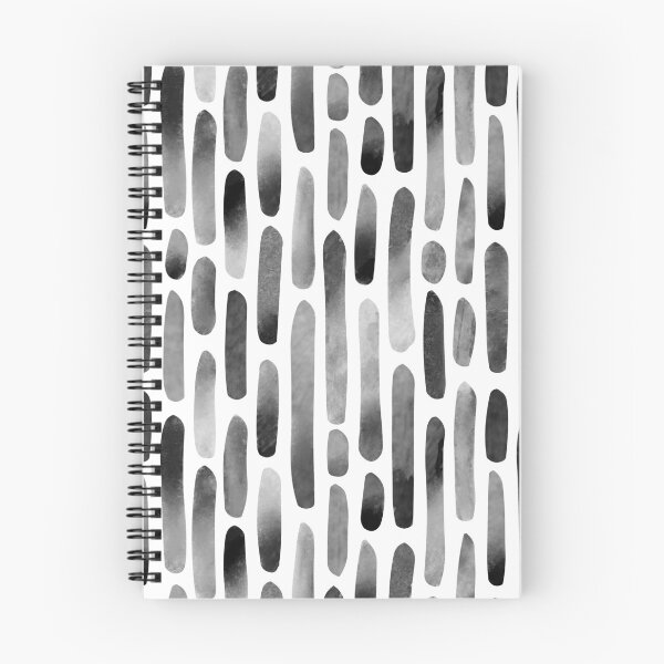 Item preview, Watercolor Strokes 091121 - Black and White designed and sold by Artberry.