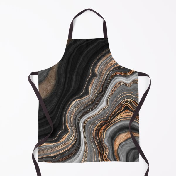 Item preview, Elegant Black and Gray Faux Marble with Gold Veins designed and sold by MysticMarble.