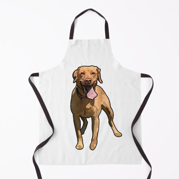 Item preview, Harley the Yellow Lab Original Color Block designed and sold by doodle-mittens.