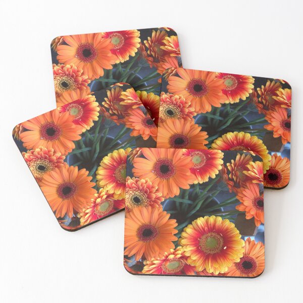 Item preview, Bright orange gerbera | Flower dream | Bouquet of flowers | Close up designed and sold by un-artiges.