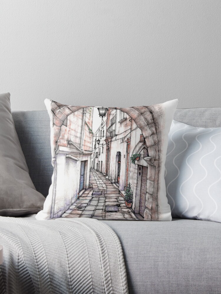 Item preview, Throw Pillow designed and sold by matteo-sketcher.
