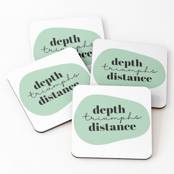Item preview, Depth Triumphs Distance designed and sold by CristinCares.