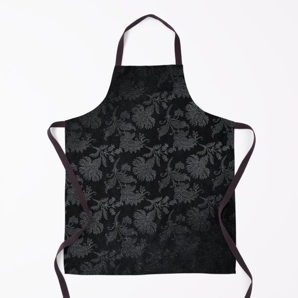 Item preview, Black And Silver Vintage Damask designed and sold by MysticMarble.