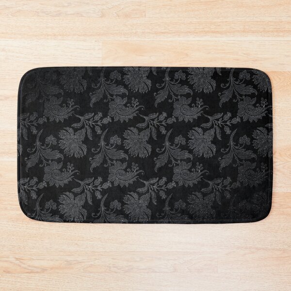 Item preview, Black And Silver Vintage Damask designed and sold by MysticMarble.