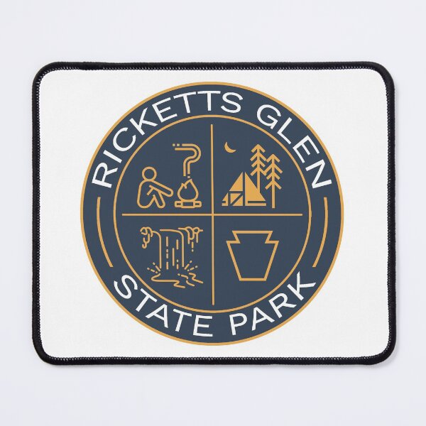 Item preview, Ricketts Glen Heraldic Logo designed and sold by VanyaKar.