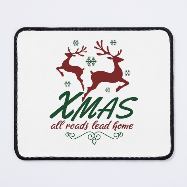 Item preview, Xmas all roads lead home designed and sold by cruzzcreation.