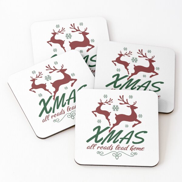 Item preview, Xmas all roads lead home designed and sold by cruzzcreation.