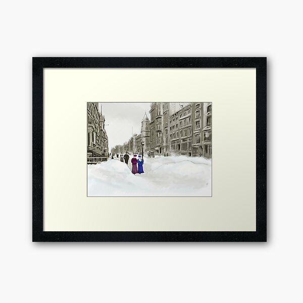 Times of peace Framed Art Print
