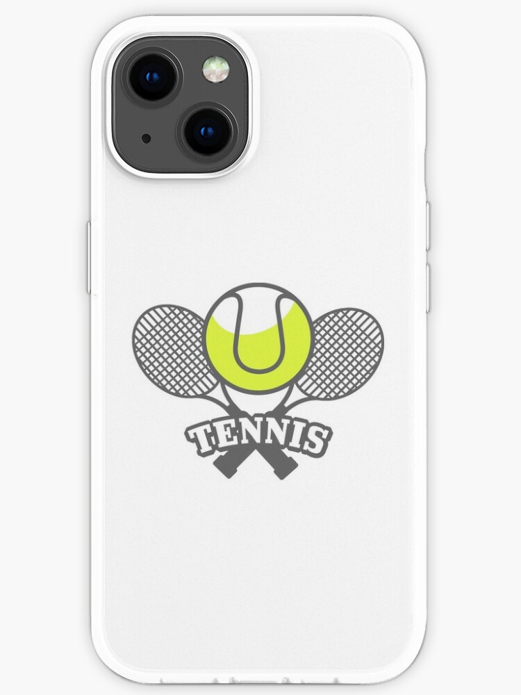 det er alt Bevægelig spin tennis ball with tennis racket tennis logo" iPhone Case for Sale by  MGdezigns | Redbubble