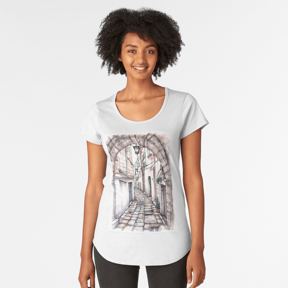 Item preview, Premium Scoop T-Shirt designed and sold by matteo-sketcher.