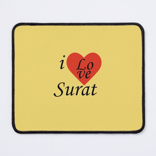 Item preview, i love surat designed and sold by mahekstudio.
