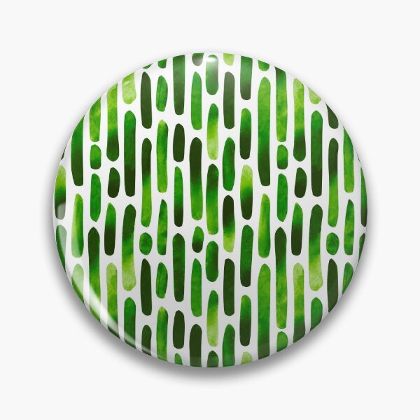 Item preview, Watercolor Strokes 091121 - Grassy Green and White designed and sold by Artberry.